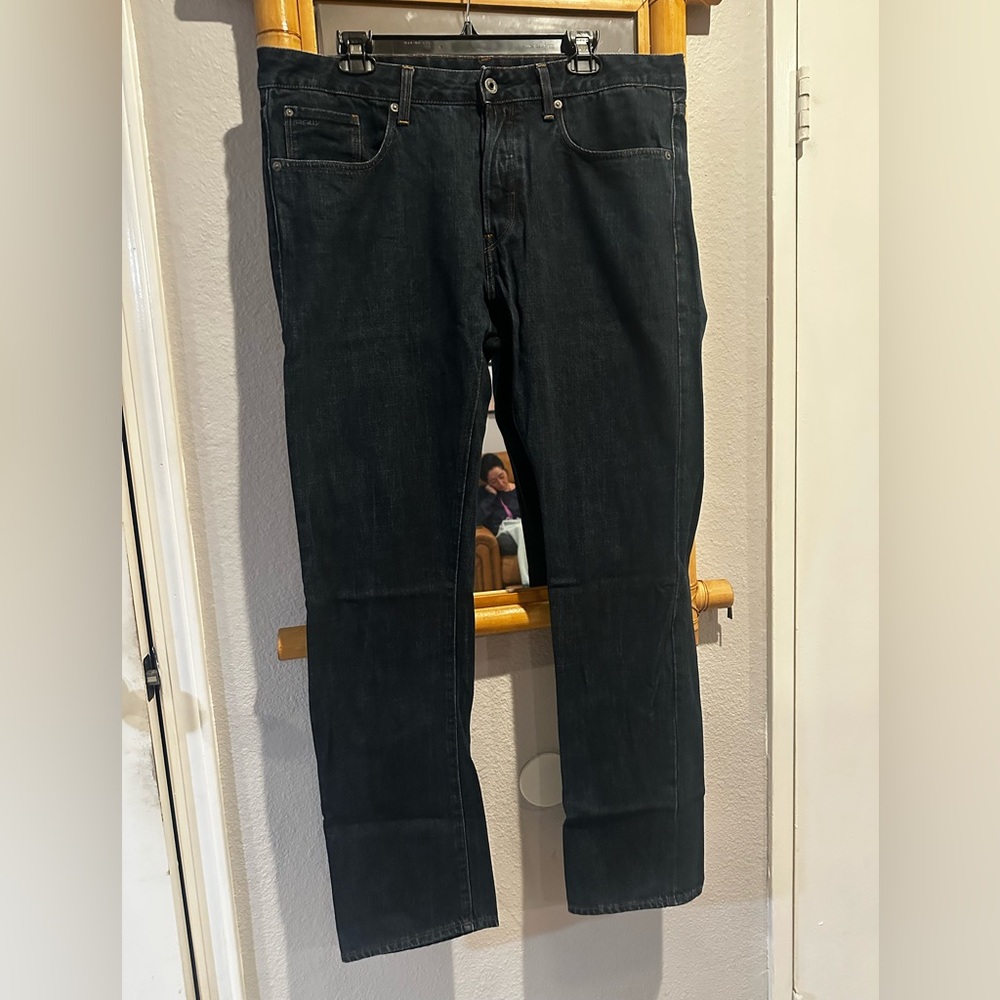 G-Star Men's Straight Jeans - Black